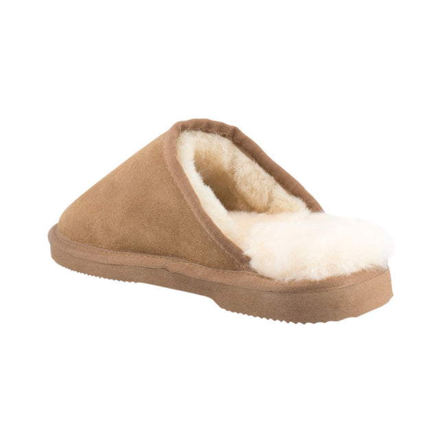 Comfort me UGG Australian Made Classic Scuffs, Slippers are Made with Australian Sheepskin for Men & Women, Chestnut Colour 5
