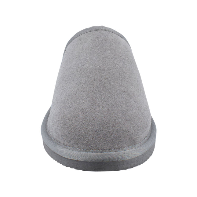 Comfort me UGG Australian Made Classic Scuffs, Slippers are Made with Australian Sheepskin for Men & Women, Grey Colour 8