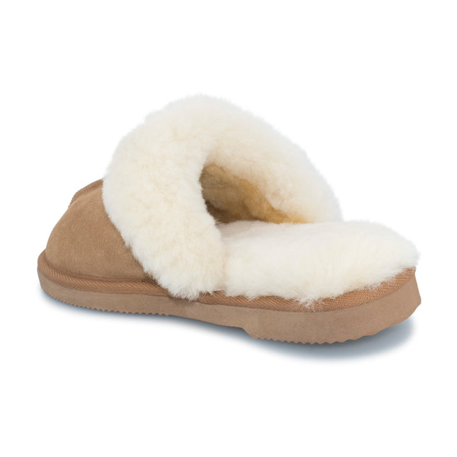 UGG Comfort Me® Australian Made Essential Sheepskin Water-Resistant Fur Trim Scuffs