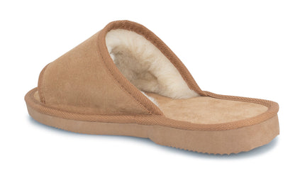 UGG Comfort Me® Australian Made Essential Sheepskin Water-Resistant Open Toe Suede Scuffs