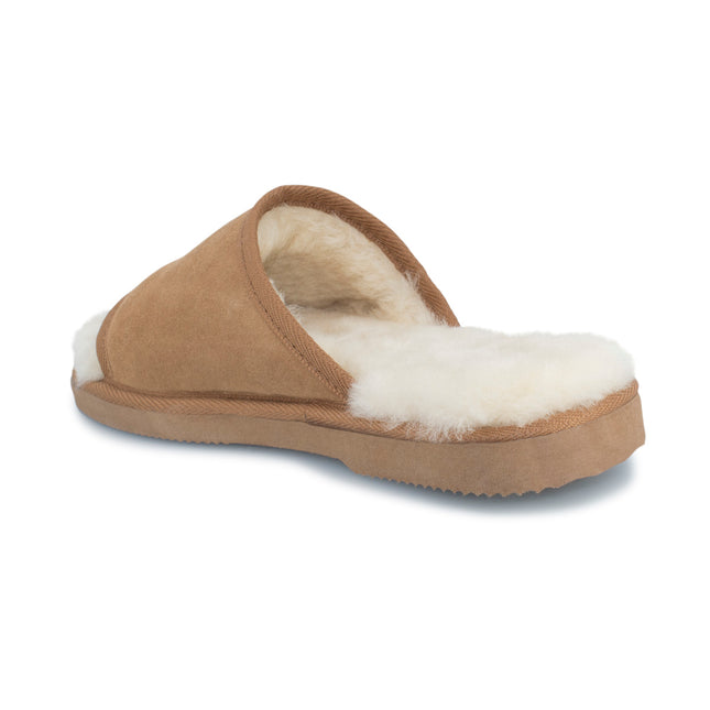 UGG Comfort Me® Australian Made Essential Sheepskin Water-Resistant Open Toe Wool Scuffs