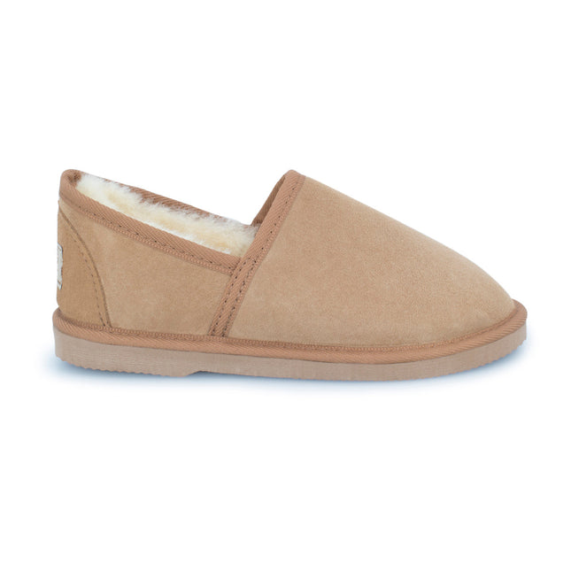 UGG Comfort Me® Australian Made Platinum Sheepskin Water-Resistant Full Bind Slippers