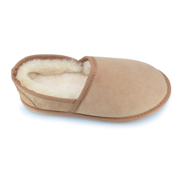 UGG Comfort Me® Australian Made Platinum Sheepskin Water-Resistant Full Bind Slippers