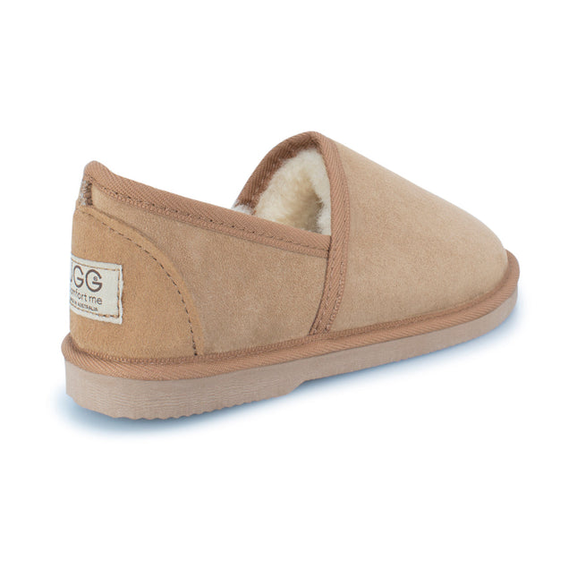 UGG Comfort Me® Australian Made Platinum Sheepskin Water-Resistant Full Bind Slippers