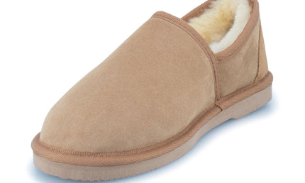 UGG Comfort Me® Australian Made Platinum Sheepskin Water-Resistant Full Bind Slippers