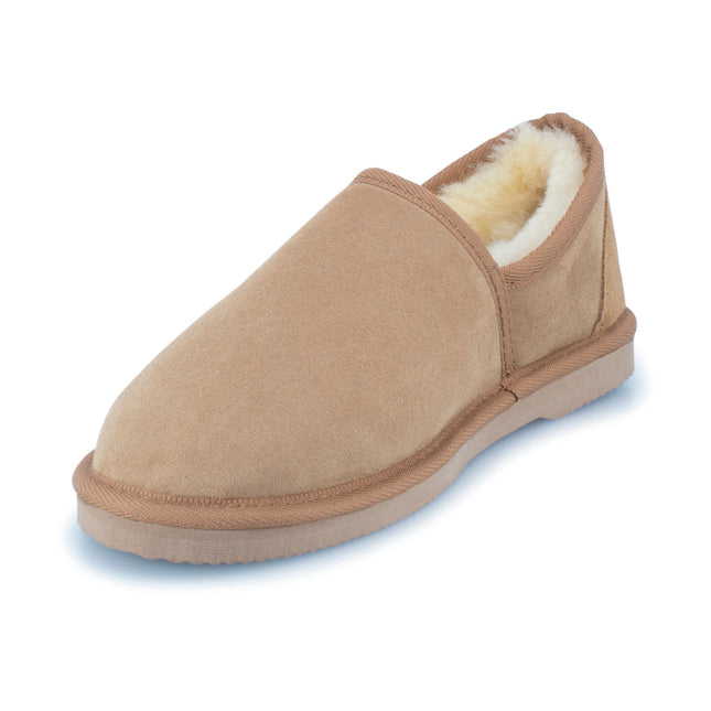 UGG Comfort Me® Australian Made Platinum Sheepskin Water-Resistant Full Bind Slippers