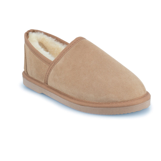 UGG Comfort Me® Australian Made Platinum Sheepskin Water-Resistant Full Bind Slippers