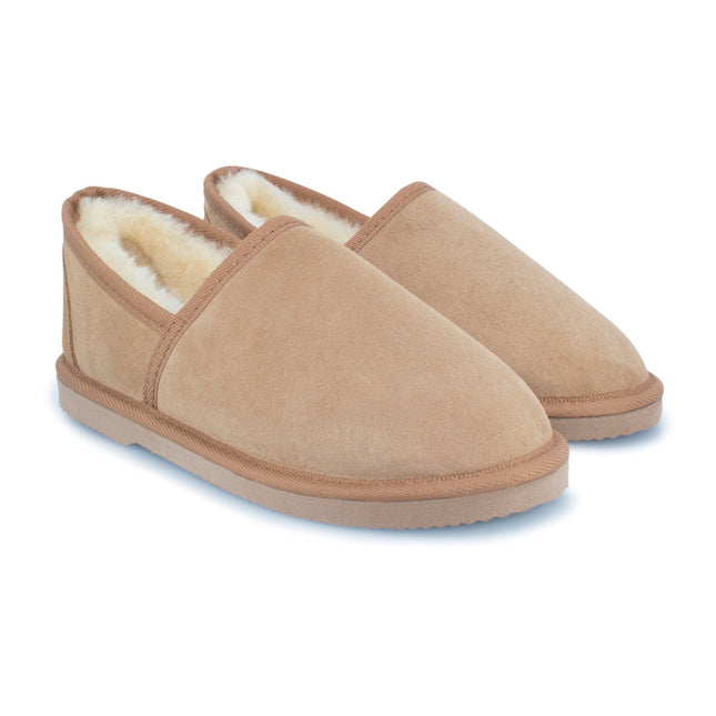 UGG Comfort Me® Australian Made Platinum Sheepskin Water-Resistant Full Bind Slippers