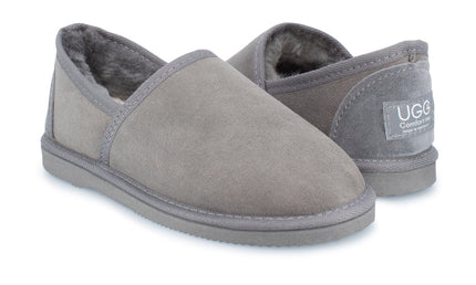 UGG Comfort Me® Australian Made Platinum Sheepskin Water-Resistant Full Bind Slippers