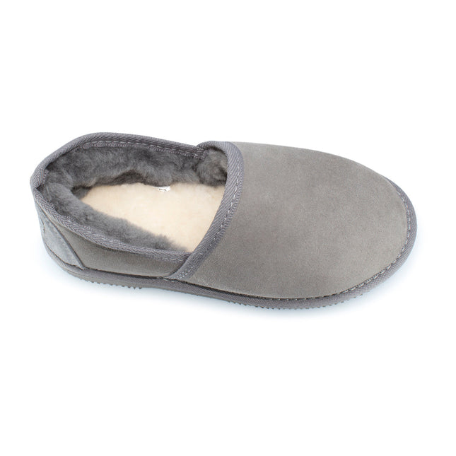 UGG Comfort Me® Australian Made Platinum Sheepskin Water-Resistant Full Bind Slippers