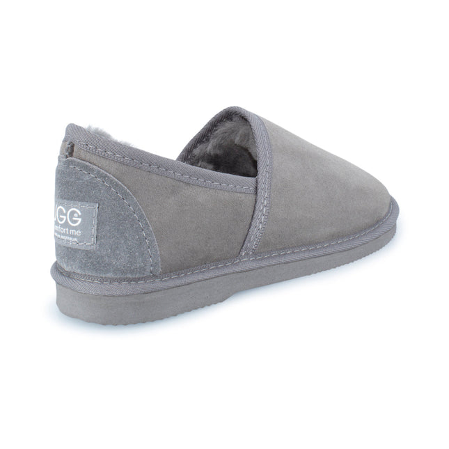 UGG Comfort Me® Australian Made Platinum Sheepskin Water-Resistant Full Bind Slippers