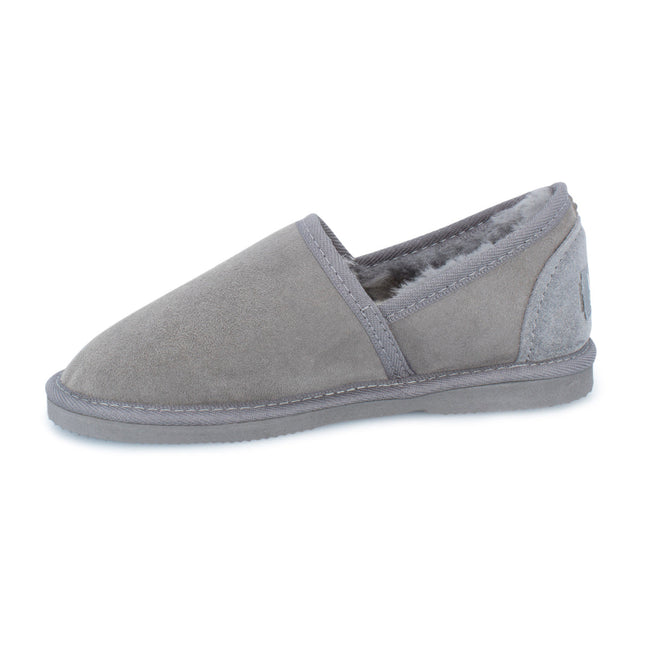 UGG Comfort Me® Australian Made Platinum Sheepskin Water-Resistant Full Bind Slippers