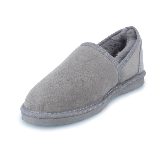 UGG Comfort Me® Australian Made Platinum Sheepskin Water-Resistant Full Bind Slippers