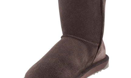 Comfort me UGG Australian Made Mid Classic Boots are Made with Australian Sheepskin for Men & Women, Chocolate Colour 7