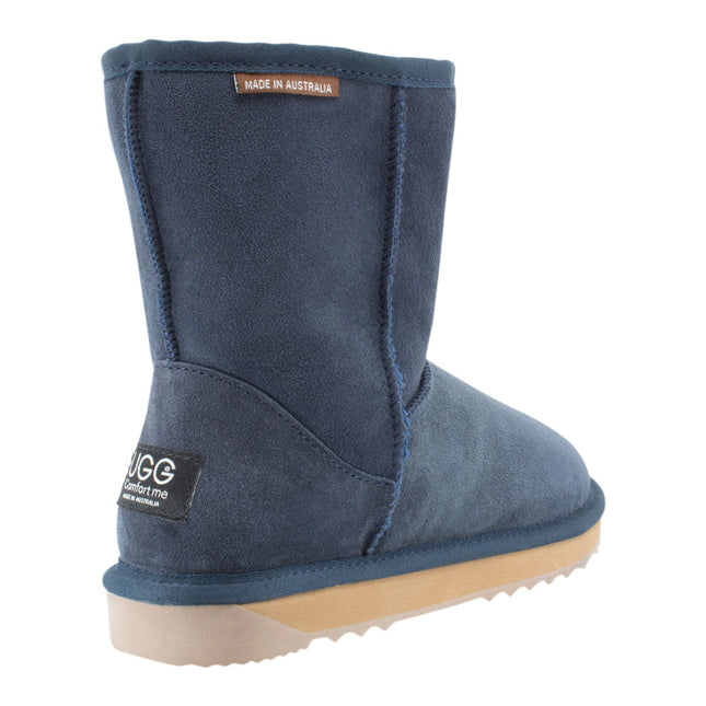 Comfort me UGG Australian Made Mid Classic Boots are Made with Australian Sheepskin for Men & Women, Navy Colour 3