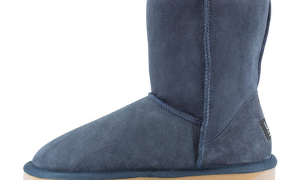 Comfort me UGG Australian Made Mid Classic Boots are Made with Australian Sheepskin for Men & Women, Navy Colour 6