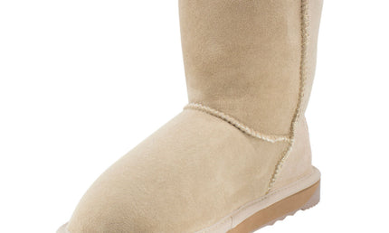 Comfort me UGG Australian Made Mid Classic Boots are Made with Australian Sheepskin for Men & Women, Sand Colour 1