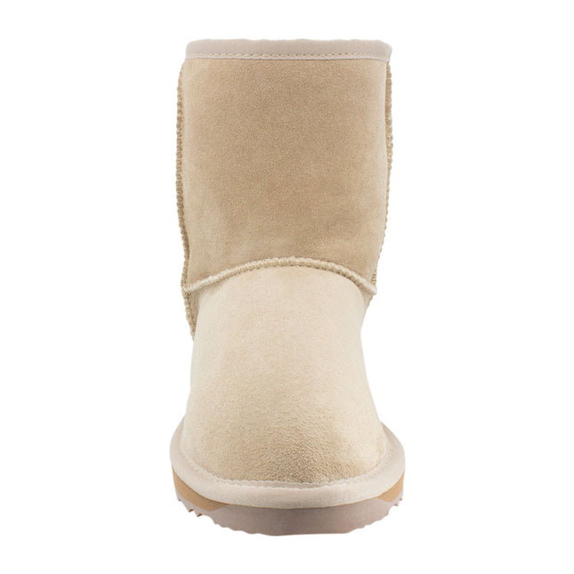 Comfort me UGG Australian Made Mid Classic Boots are Made with Australian Sheepskin for Men & Women, Sand Colour 1