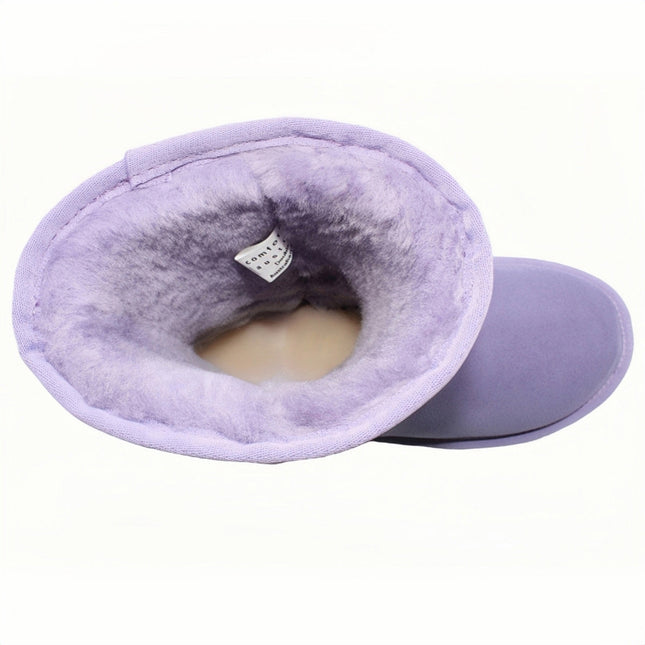 Comfort me UGG Australian Made Mid Classic Boots are Made with Australian Sheepskin for Men & Women, Lilac Colour 10