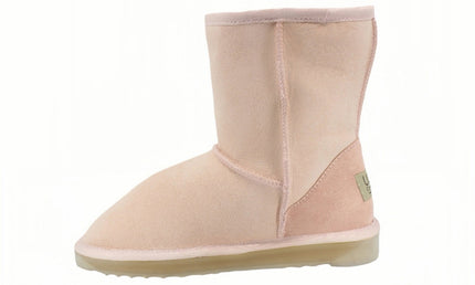 Comfort me UGG Australian Made Mid Classic Boots are Made with Australian Sheepskin for Men & Women, Pink Colour 6