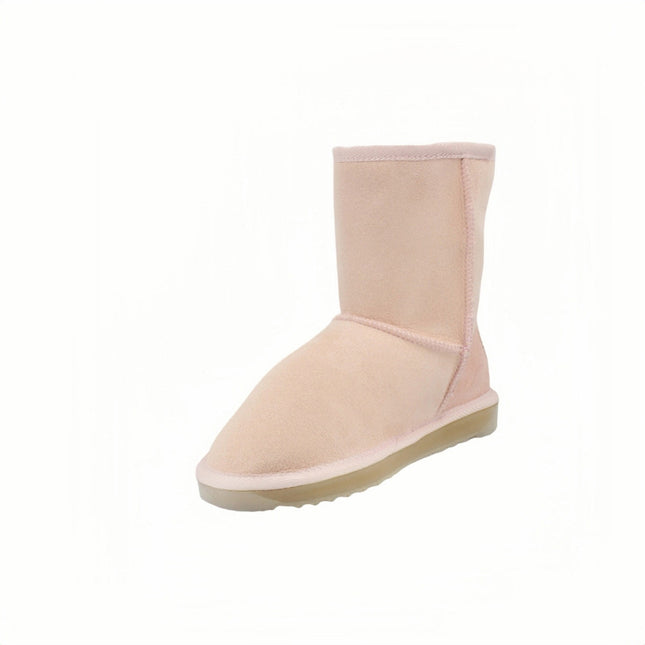 Comfort me UGG Australian Made Mid Classic Boots are Made with Australian Sheepskin for Men & Women, Pink Colour 7