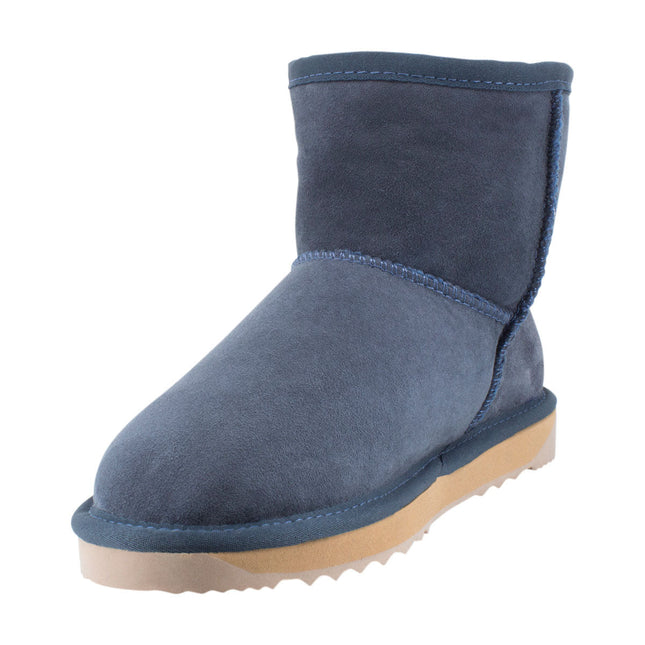 Comfort me UGG Australian Made Mini Classic Boots are Made with Australian Sheepskin for Men & Women, Navy Colour -7