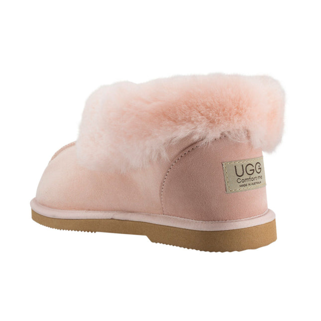 Comfort me UGG Australian Made Classic Slippers are Made with Australian Sheepskin for Men & Women, Pink Colour 6