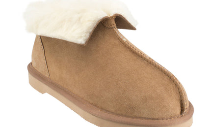 Comfort me UGG Australian Made Classic Slippers are Made with Australian Sheepskin for Men & Women, Chestnut Colour 11