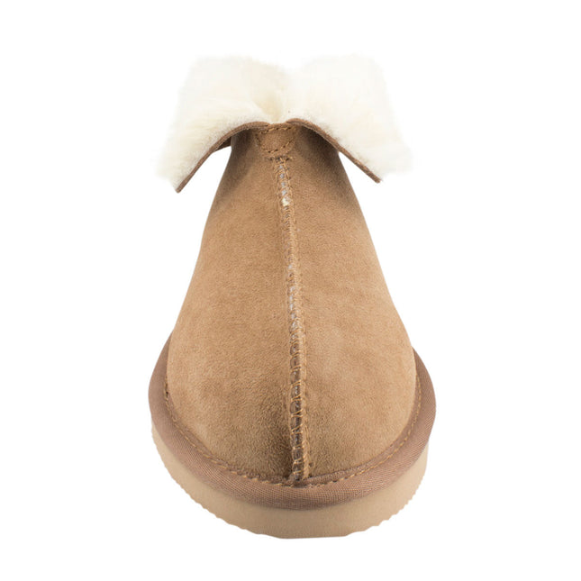 Comfort me UGG Australian Made Classic Slippers are Made with Australian Sheepskin for Men & Women, Chestnut Colour 10