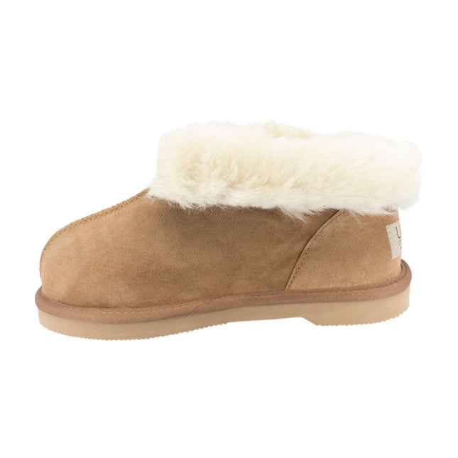 Comfort me UGG Australian Made Classic Slippers are Made with Australian Sheepskin for Men & Women, Chestnut Colour 8