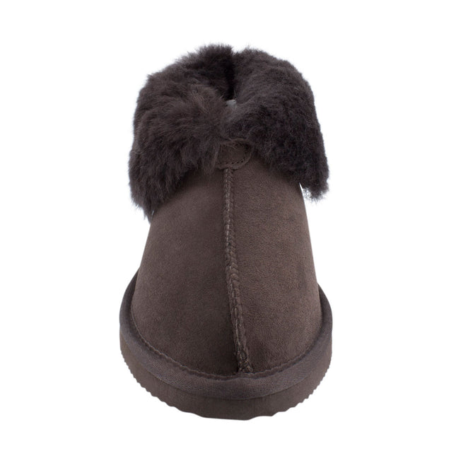 Comfort me UGG Australian Made Classic Slippers are Made with Australian Sheepskin for Men & Women, Chocolate Colour 9