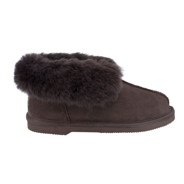 Comfort me UGG Australian Made Classic Slippers are Made with Australian Sheepskin for Men & Women, Chocolate Colour 1