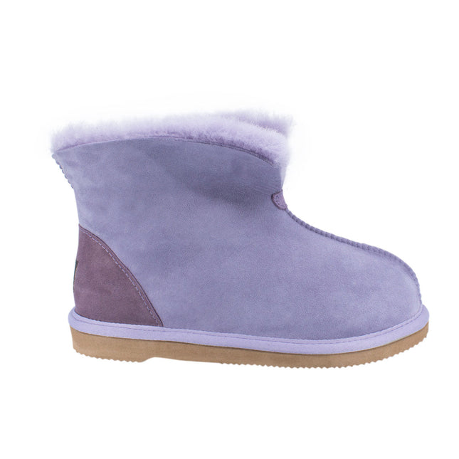 Comfort me UGG Australian Made Classic Slippers are Made with Australian Sheepskin for Men & Women, Lilac Colour 3