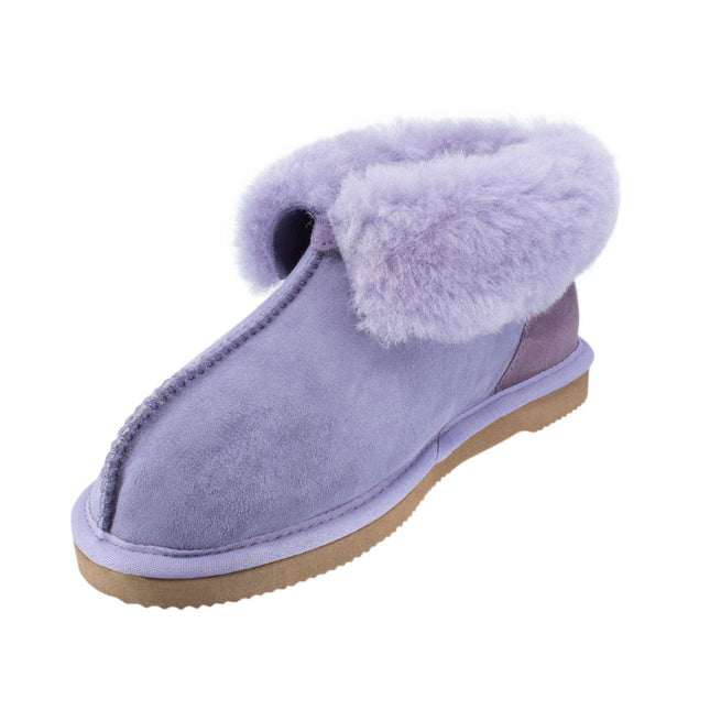 Comfort me UGG Australian Made Classic Slippers are Made with Australian Sheepskin for Men & Women, Lilac Colour 8