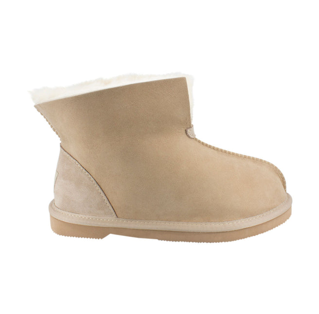 Comfort me UGG Australian Made Classic Slippers are Made with Australian Sheepskin for Men & Women, Sand Colour 3