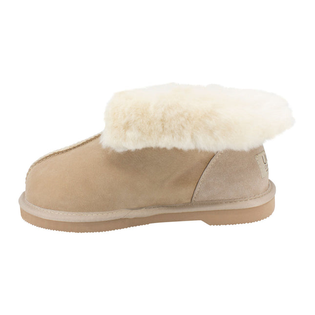 Comfort me UGG Australian Made Classic Slippers are Made with Australian Sheepskin for Men & Women, Sand Colour 7