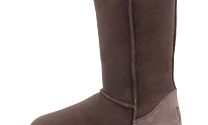 Comfort me UGG Australian Made Baby Gripper Booties are Made with Australian Sheepskin for Babies, Chocolate Colour 7