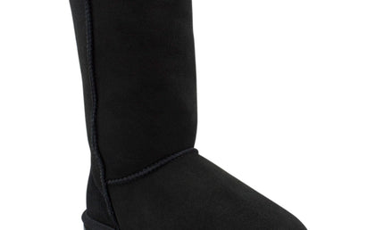 Comfort me UGG Australian Made Tall Classic Boots are Made with Australian Sheepskin for Men & Women, Black Colour 10