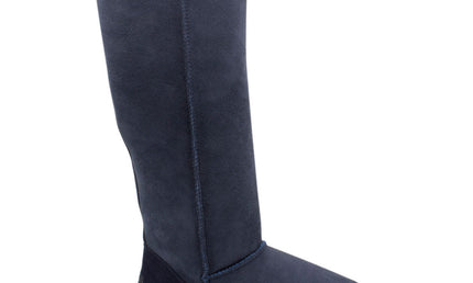 Comfort me UGG Australian Made  Knee High Classic Fashion Boots are Made with Australian Sheepskin for Women, Navy Colour 1
