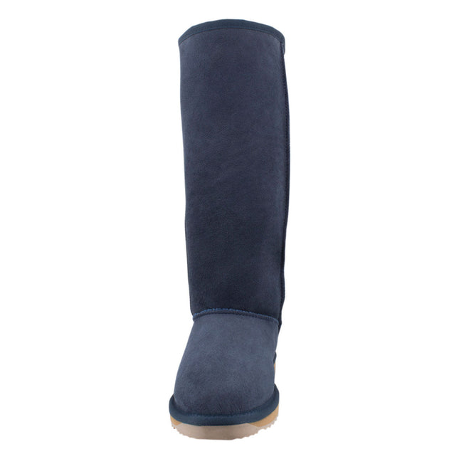 Comfort me UGG Australian Made  Knee High Classic Fashion Boots are Made with Australian Sheepskin for Women, Navy Colour 7