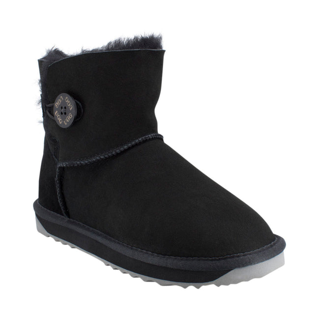 Ugg Platinum Mini Bailey Button Boot - Australian Made Short Boots