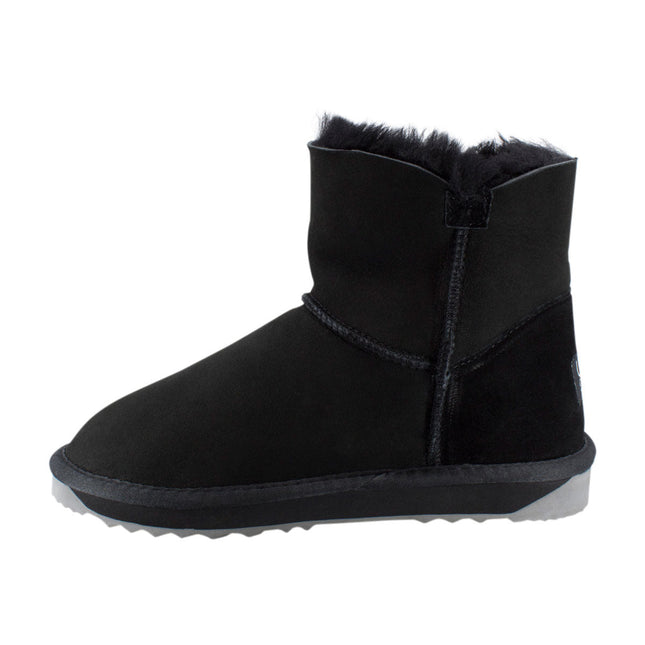 Ugg Platinum Mini Bailey Button Boot - Australian Made Short Boots