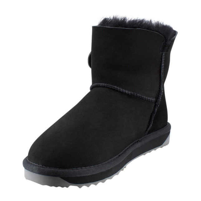 Ugg Platinum Mini Bailey Button Boot - Australian Made Short Boots