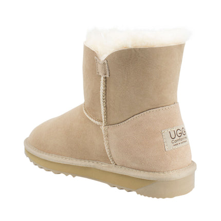 Ugg Platinum Mini Bailey Button Boot - Australian Made Clearance Colours Short Boots