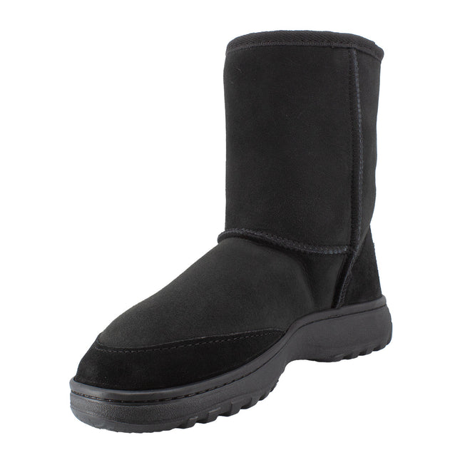 Comfort me UGG Australian Made Terrain Outdoor Boots are Made with Australian Sheepskin for Men & Women, Black Colour 7