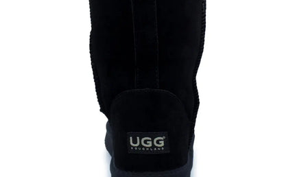 UGG Roughland® Classic Leather Suede Wool Short Boots