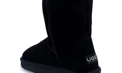 UGG Roughland® Classic Leather Suede Wool Short Boots