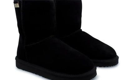 UGG Roughland® Classic Leather Suede Wool Short Boots
