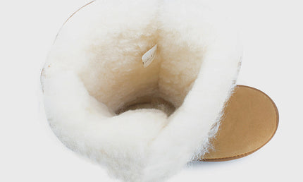 UGG Roughland® Water-Resistant Leather Suede Sheepskin Wool Tall Three Button Boots