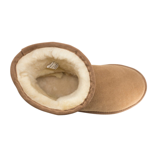 Comfort me UGG Australian Made Mini Classic Boots are Made with Australian Sheepskin for Men & Women, Chestnut Colour -10